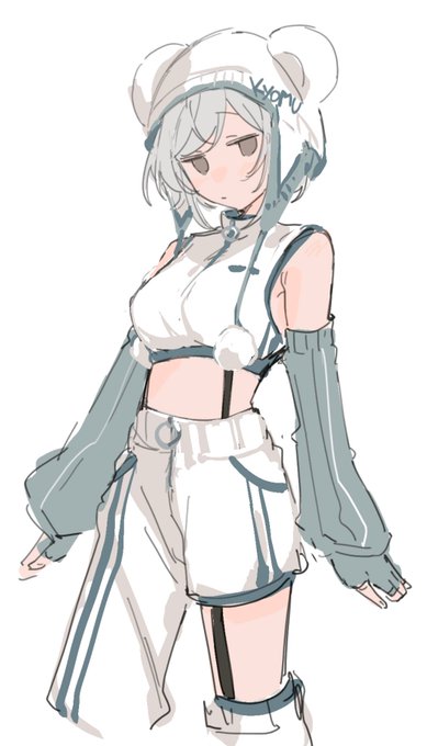 こういう衣装着て欲しい #虚木うつろ 