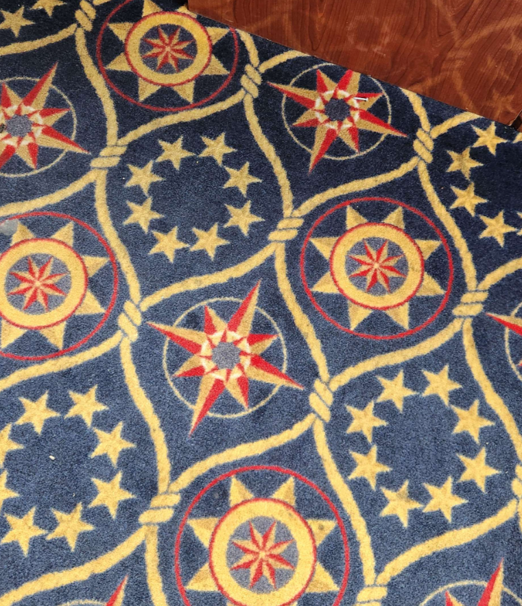 Nautical carpet in engine vs reference