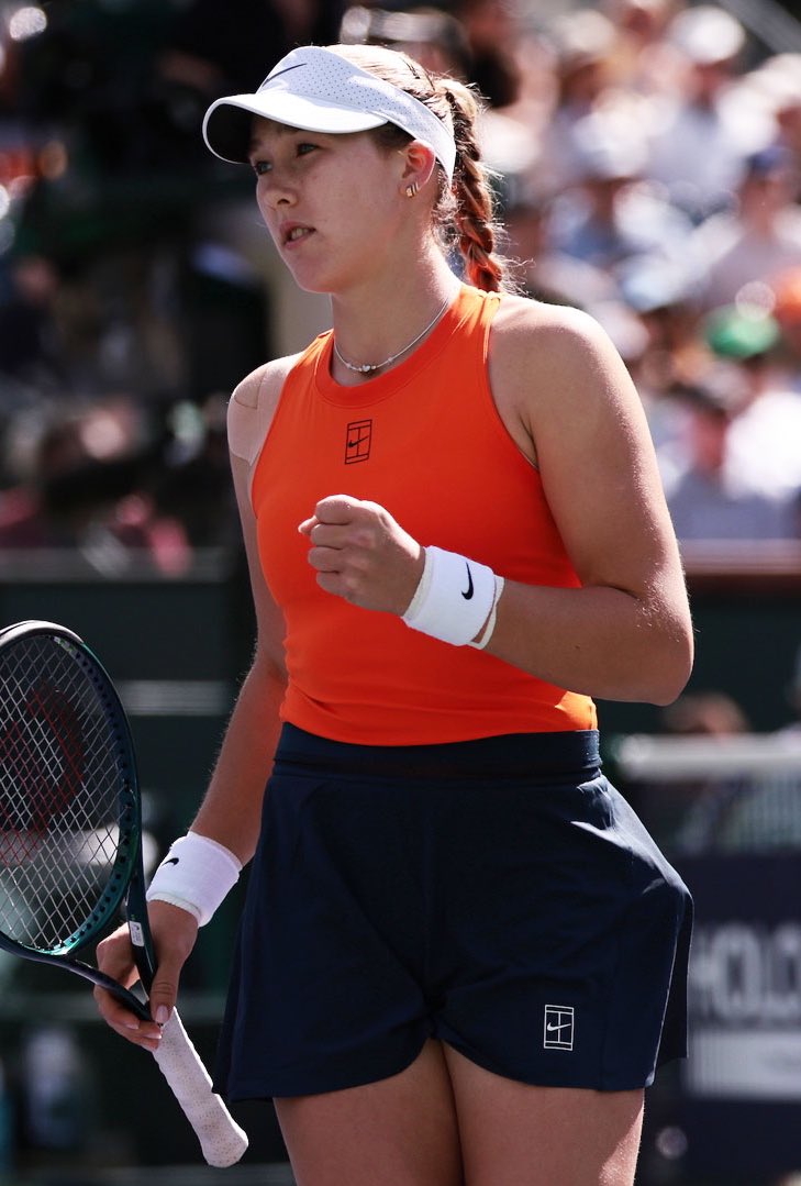 Andreeva d. Aryna Sabalenka 2-6 6-4 6-3

17 year old Mirra beats the world #1 to win the biggest title of her career.

Youngest woman to win Indian Wells in 26 years.

2nd WTA 1000 title in the last 22 days.

✅Back to back WTA 1000 titles
✅12 match win streak

Poise, talent, &amp;