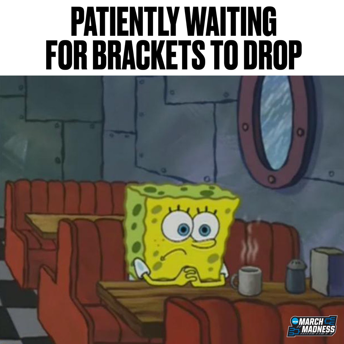 MarchMadnessMBB's tweet photo. Only a couple hours to go 😅

#MarchMadness https://t.co/gpWM5ruNUA