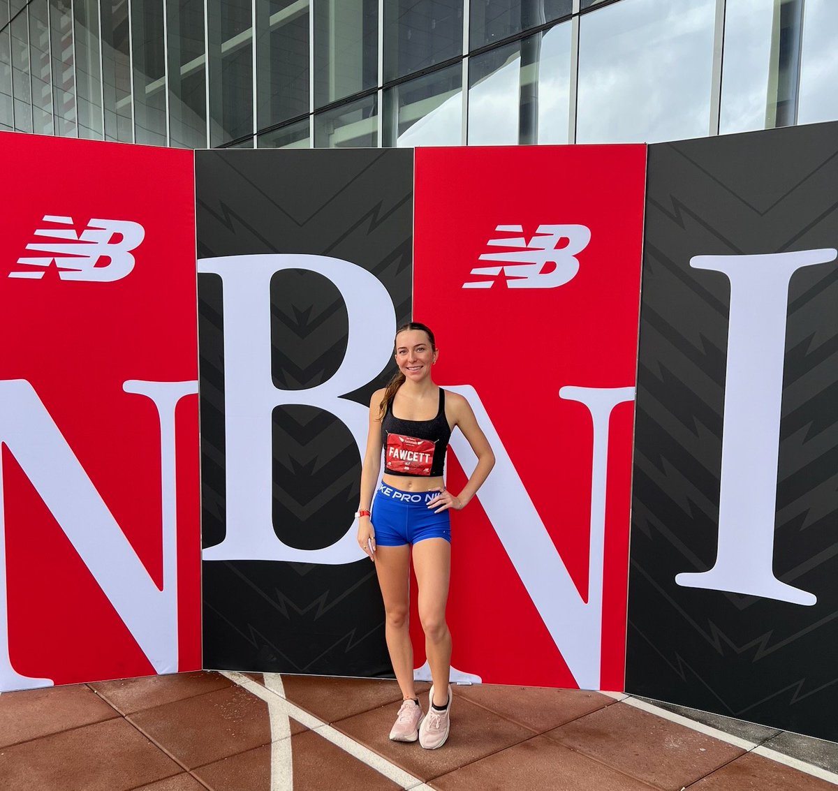 Congrats to Lily Fawcett for finishing Top 25 in the New Balance Indoor Nationals Mile Run Championship with a time of 4:52.11!