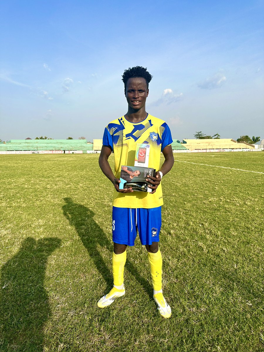 🔵🟡🔵🟡🔵🟡MVP❗️🔵🟡🔵🟡🔵🟡

Congrats  to our stalwart  in defense Abdul Rurf Rahman for his splendid performance against Accra Lions Fc. MVP , well Deserved.👏