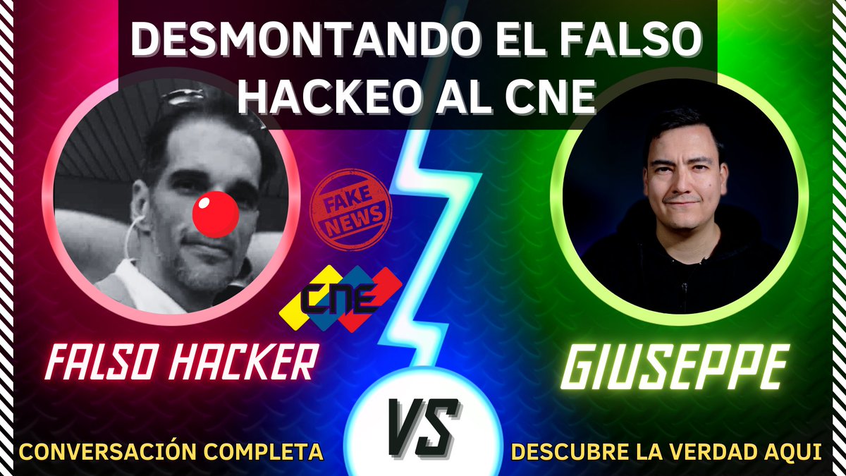 ggangix's tweet image. 🇻🇪He publicado la conversación completa con el FALSO "hacker" del CNE. 

Podrán ver sus contradicciones y pobre conocimiento técnico.

Al final participa Armando Pulido, el comunicador pro-Maduro del video viral donde Luis Luces miente.

📺 Míralo aquí: youtu.be/wZKJoydKNOU?si…