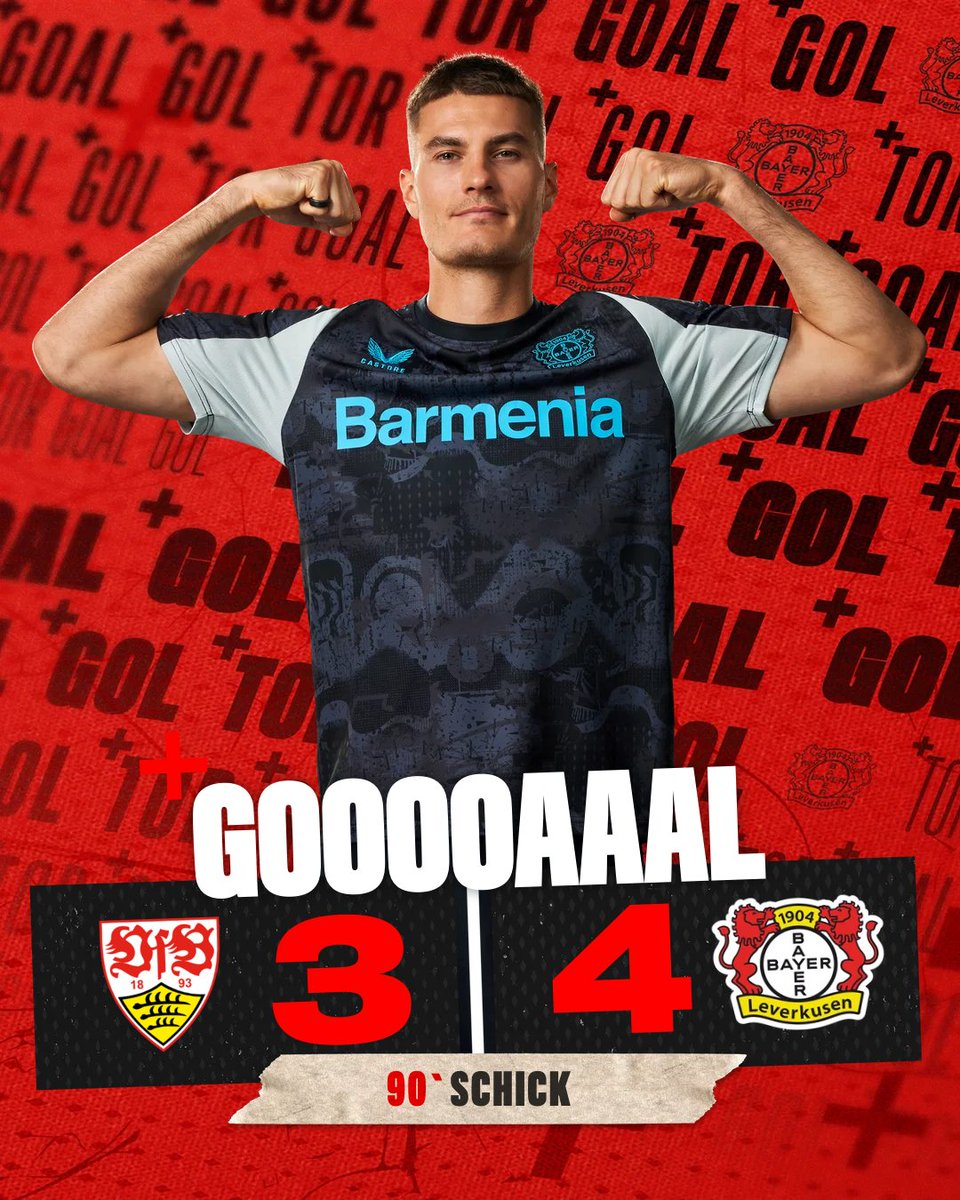 bayer04_en's tweet photo. HUGGGGEEEEEEEEEEEE!!!!! 

90+4' | 3-4 | #VfBB04 https://t.co/WXPHbWNNrh
