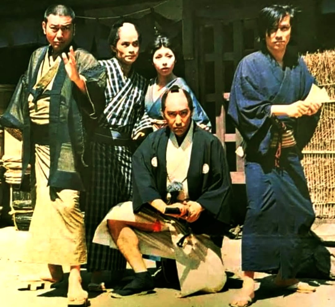 1974年放送『#暗闇仕留人』主演 #藤田まこと さん #石坂浩二 さんの
