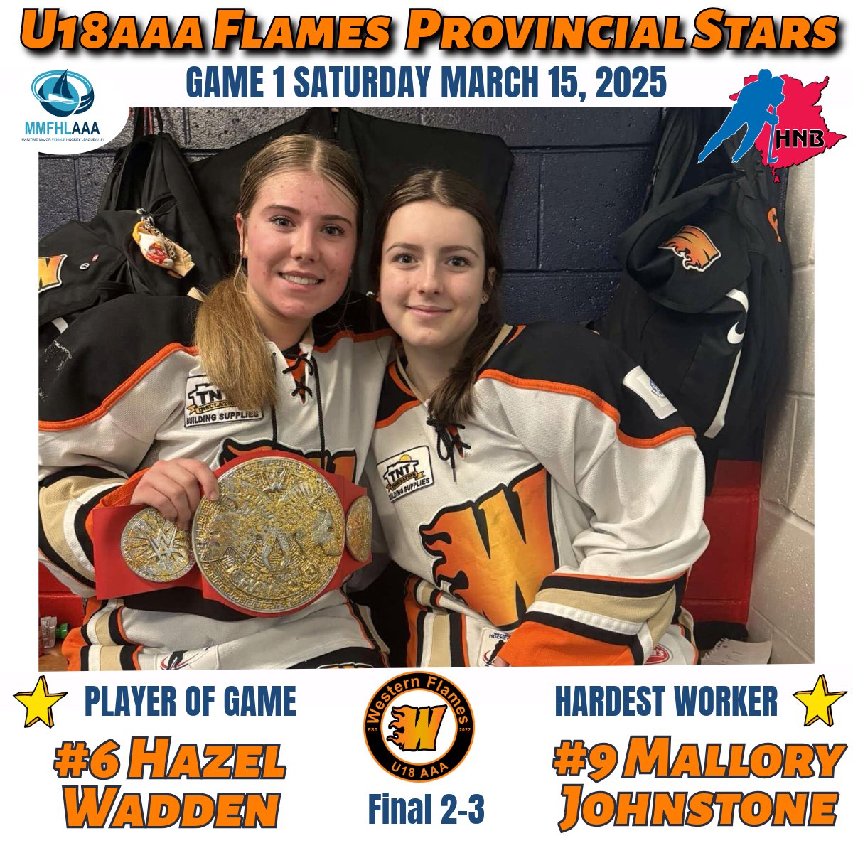 U18 AAA TNT Western Flames tweet media