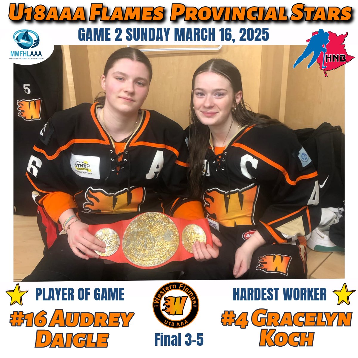 U18 AAA TNT Western Flames tweet media