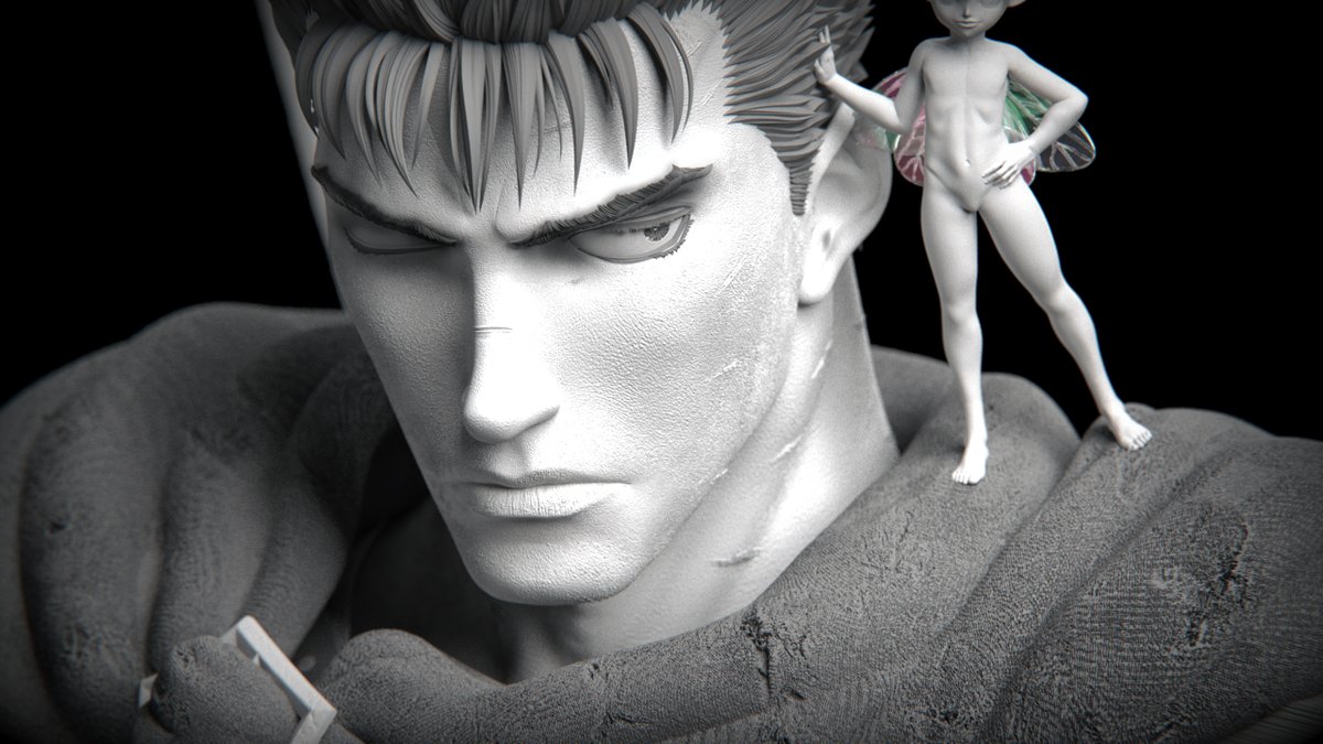 The devil’s in the details #BERSERK #Guts #DarkFantasy