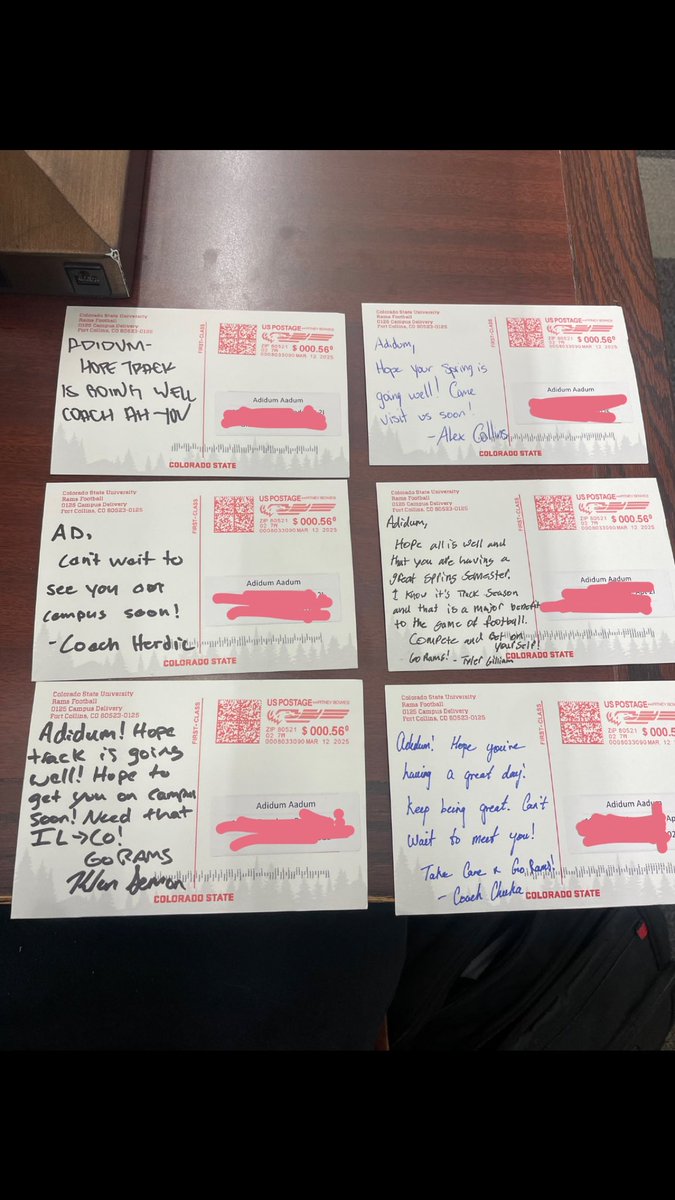 Adidum Aadum 🇳🇬 (@aadumadidum) on Twitter photo Thank you to the <a href="/CSUFootball/">Colorado State Football</a> staff for the mail! Excited for my visit on April 19th !! <a href="/BraydenHerdic/">Brayden Herdic</a> <a href="/Matty_AhYou/">Matty Ah You</a> <a href="/Alex_Collins91/">Alex Collins</a> <a href="/Coach_TGilliam/">Tyler Gilliam</a> <a href="/CoachChuka/">Chuka Ndulue 🇳🇬</a> <a href="/Kaden_semon15/">Kaden Semon</a> <a href="/EDGYTIM/">Timothy “EDGYTIM” OHalloran</a> <a href="/AllenTrieu/">Allen Trieu</a> <a href="/GBStitanFB/">GBS Titans Football</a> Thank you to the <a href="/CSUFootball/">Colorado State Football</a> staff for the mail! Excited for my visit on April 19th !! <a href="/BraydenHerdic/">Brayden Herdic</a> <a href="/Matty_AhYou/">Matty Ah You</a> <a href="/Alex_Collins91/">Alex Collins</a> <a href="/Coach_TGilliam/">Tyler Gilliam</a> <a href="/CoachChuka/">Chuka Ndulue 🇳🇬</a> <a href="/Kaden_semon15/">Kaden Semon</a> <a href="/EDGYTIM/">Timothy “EDGYTIM” OHalloran</a> <a href="/AllenTrieu/">Allen Trieu</a> <a href="/GBStitanFB/">GBS Titans Football</a>