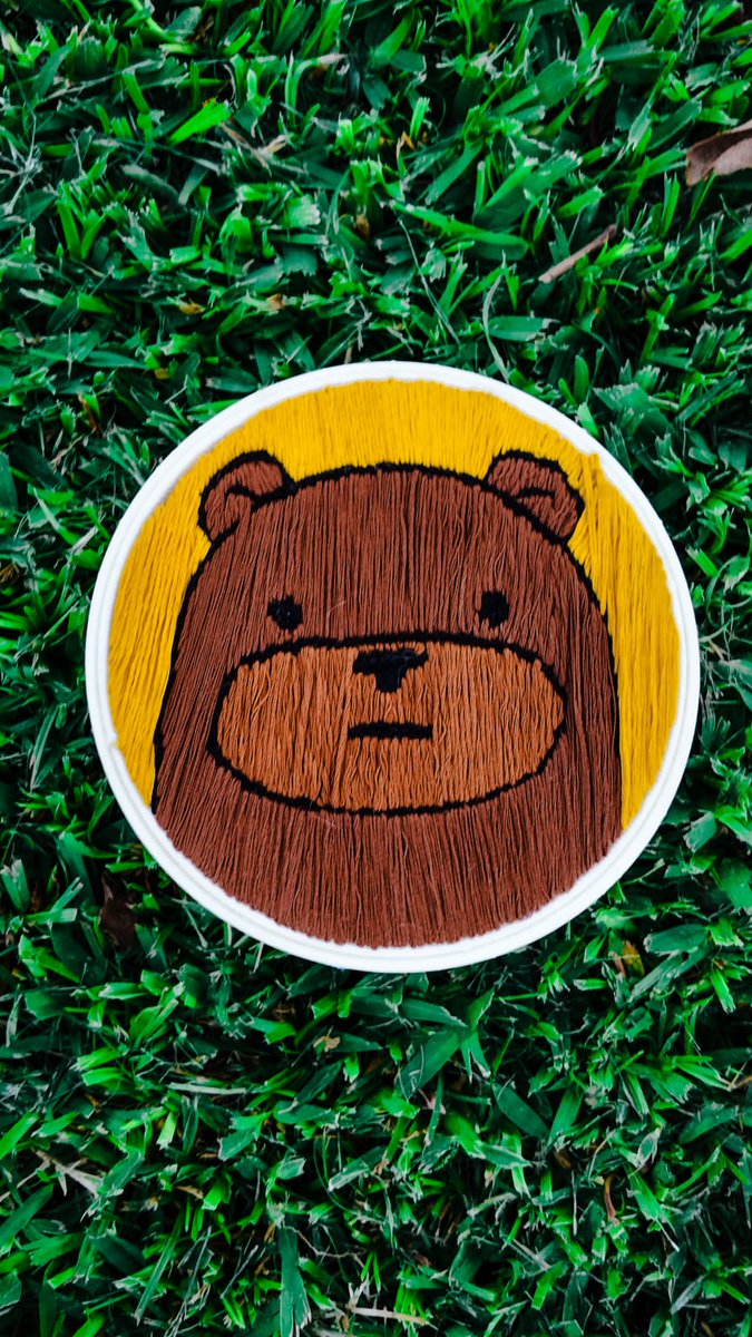 DaniOs2021's tweet photo. Here's the result of my embroidery about $Boi @Boithebear . I also added the video of the process. 🐻

Which do you think is better, my handmade embroidery or my character made with Leonardo da BOI? 🤔 @hakikiceo  @Requn96 https://t.co/mwPzA8K5Tv