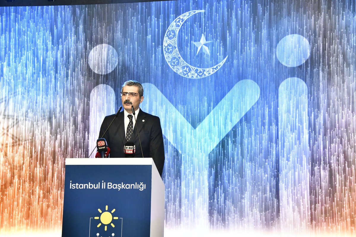 Bugün İYİ Parti İstanbul İl Başkanlığı olarak düzenlediğimiz iftar programında, büyük bir coşkuyla bir araya geldik!

Genel Başkanımız Sayın Müsavat Dervişoğlu, milletvekillerimiz, Genel İdare Kurulu üyelerimiz, teşkilatımız ve değerli misafirlerimizle birlikte Ramazan’ın