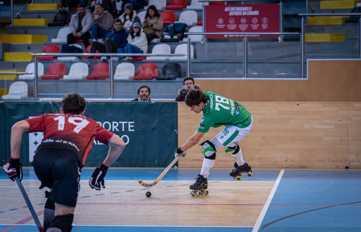 HockeyClubLiceo's tweet photo. Non todos os días se debuta na 𝗢𝗞 𝗟𝗶𝗴𝗮.

PARABÉNS, Jaime! 🟢⚪️ https://t.co/uYWCYir0pb