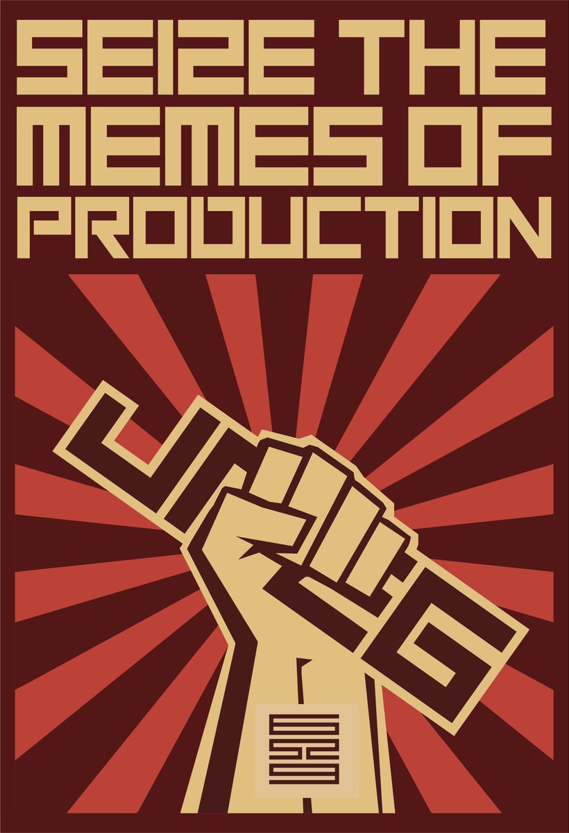You want a bull market?

Bring back the culture and Seize The Memes of Production.