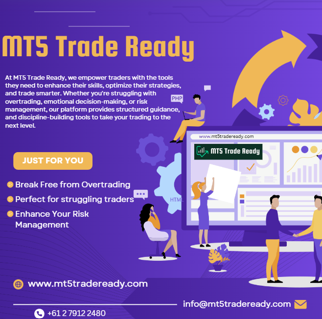 Mt5TradeReady's tweet photo. MT5 Trade Ready – Empower Your Trading!
Struggling with overtrading or risk management? 
✅ Break free from overtrading
✅ Improve trading discipline
✅ Optimize your strategies
📩 info@mt5tradeready.com | 🌍 https://t.co/Sg99S7Hmb7 | 📞 +61 2 7912 2480
#MT5TradeReady https://t.co/nYUNuHIf3i