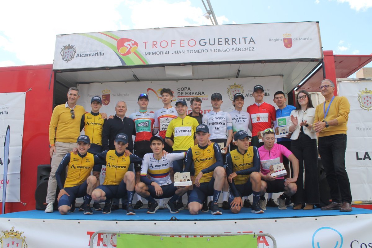 Los triunfadores del #XXXIVTrofeoGuerrita 👏👏👏