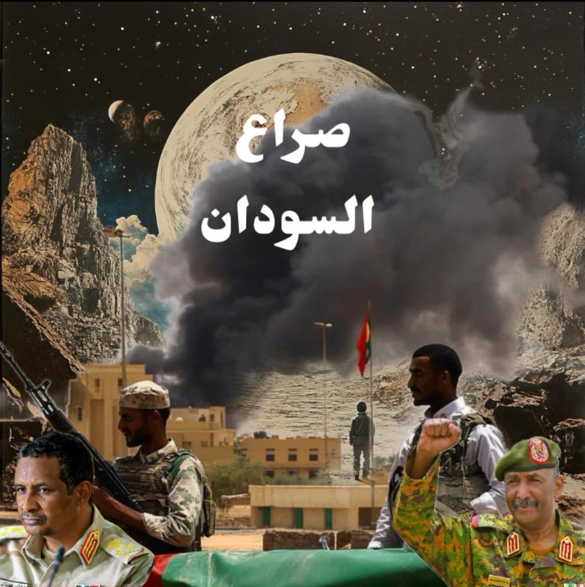 dalal_sa23's tweet photo. 📌ماذا يحدث في السودان؟
📌ماهي الأطراف المتصارعة !
📌أين تقف الدول الخليجية والعربية والمجتمع الدولي🤔
📌من المسؤول عن الجرائم في السودان ⚖️

في السودان 🇸🇩 يوجد طرفين، الاول ممثل بالدولة السودانية، تحت اسم مجلس السيادة السوداني ممثلة في عبدالفتاح البرهان، والثاني ممثل بحميدتي المسؤول عن مليشيا #الدعم_السريع، الفرقة المارقة من الجيش السوداني والمتعارف عليها لدى السودانيين بـ(#الجنجويد)، حيث عرفت بهذا الاسم منذ مجازرها الدموية في #دارفور
- المعروفة لدى الجميع-، هذه الفرقة المارقة انقلبت على الجيش السوداني وارتكبت جرائم فظيعة لمحاولة الاستيلاء على السلطة والحكم .