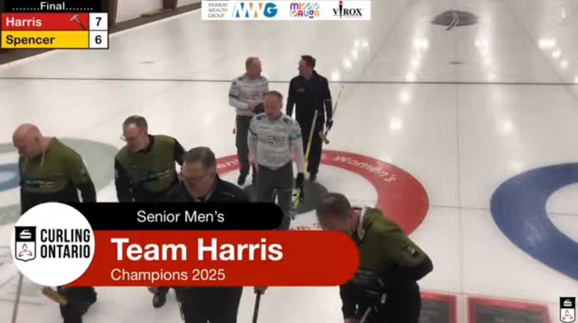 Congratulations to all competing teams and to the champions of the 2025 <a href="/CurlingOntario/">Curling Ontario</a> Senior Championships <a href="/Mississauguagcc/">The Mississaugua Golf and Country Club</a> <a href="/MGCCCurling/">MGCC Curling</a>! 

#curling #GTArocks