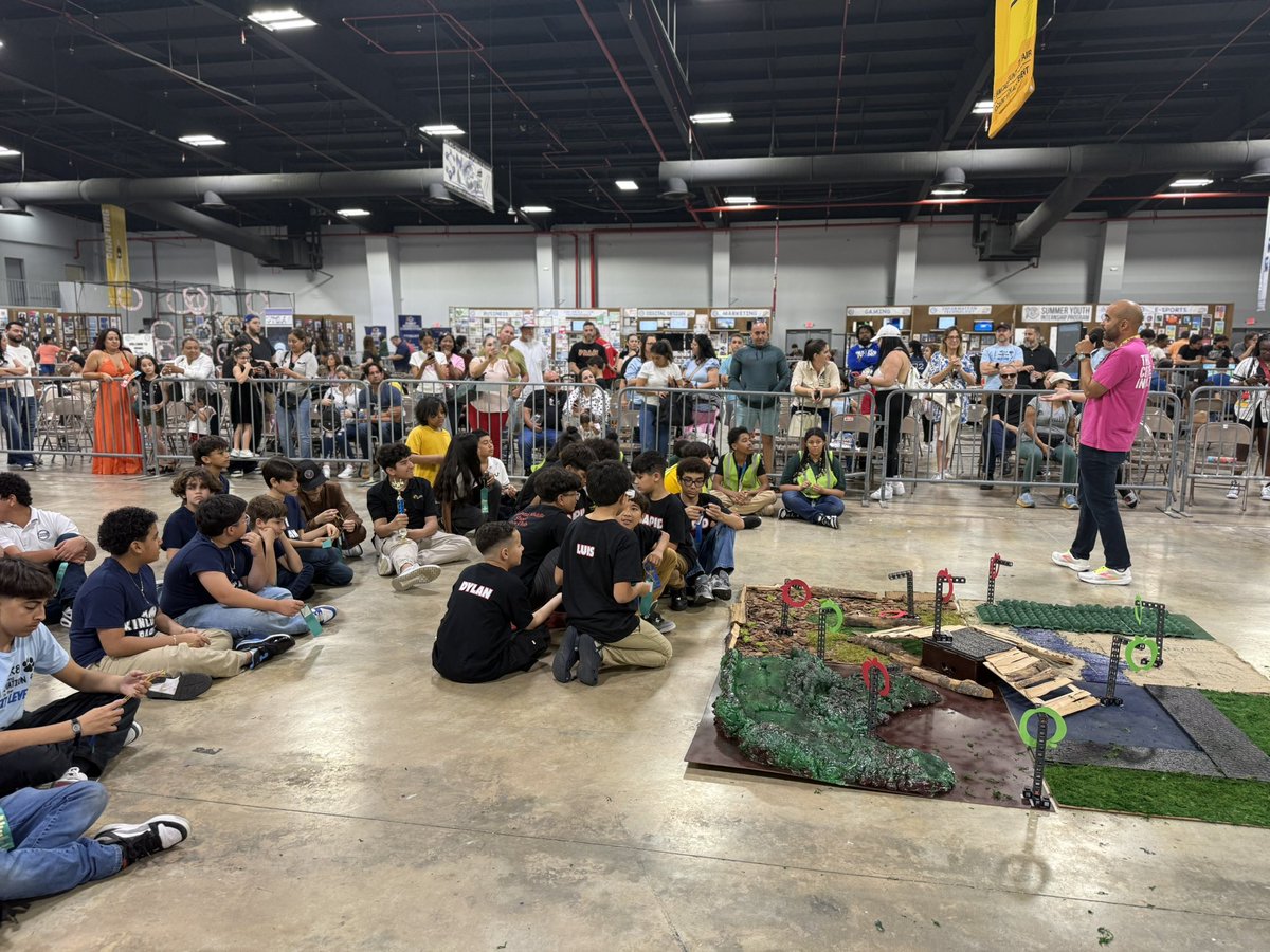 iLearnMDCPS (@ilearnmdcps) on Twitter photo 🚀 Exciting Day at the <a href="/miamiyouthfair/">miamiyouthfair</a>! After months of hard work, the amazing students from across <a href="/MDCPS/">Miami-Dade Schools</a> are set to showcase their driving, programming and teamwork skills using RVR+! <a href="/iLearnMDCPS/">iLearnMDCPS</a> <a href="/SuptDotres/">Jose L. Dotres, Ed.D.</a> <a href="/MDCPS/">Miami-Dade Schools</a> #YourBestChoiceMDCPS 🚀 Exciting Day at the <a href="/miamiyouthfair/">miamiyouthfair</a>! After months of hard work, the amazing students from across <a href="/MDCPS/">Miami-Dade Schools</a> are set to showcase their driving, programming and teamwork skills using RVR+! <a href="/iLearnMDCPS/">iLearnMDCPS</a> <a href="/SuptDotres/">Jose L. Dotres, Ed.D.</a> <a href="/MDCPS/">Miami-Dade Schools</a> #YourBestChoiceMDCPS