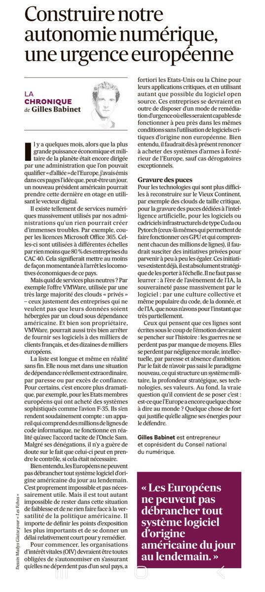 Gilles Babinet tweet media