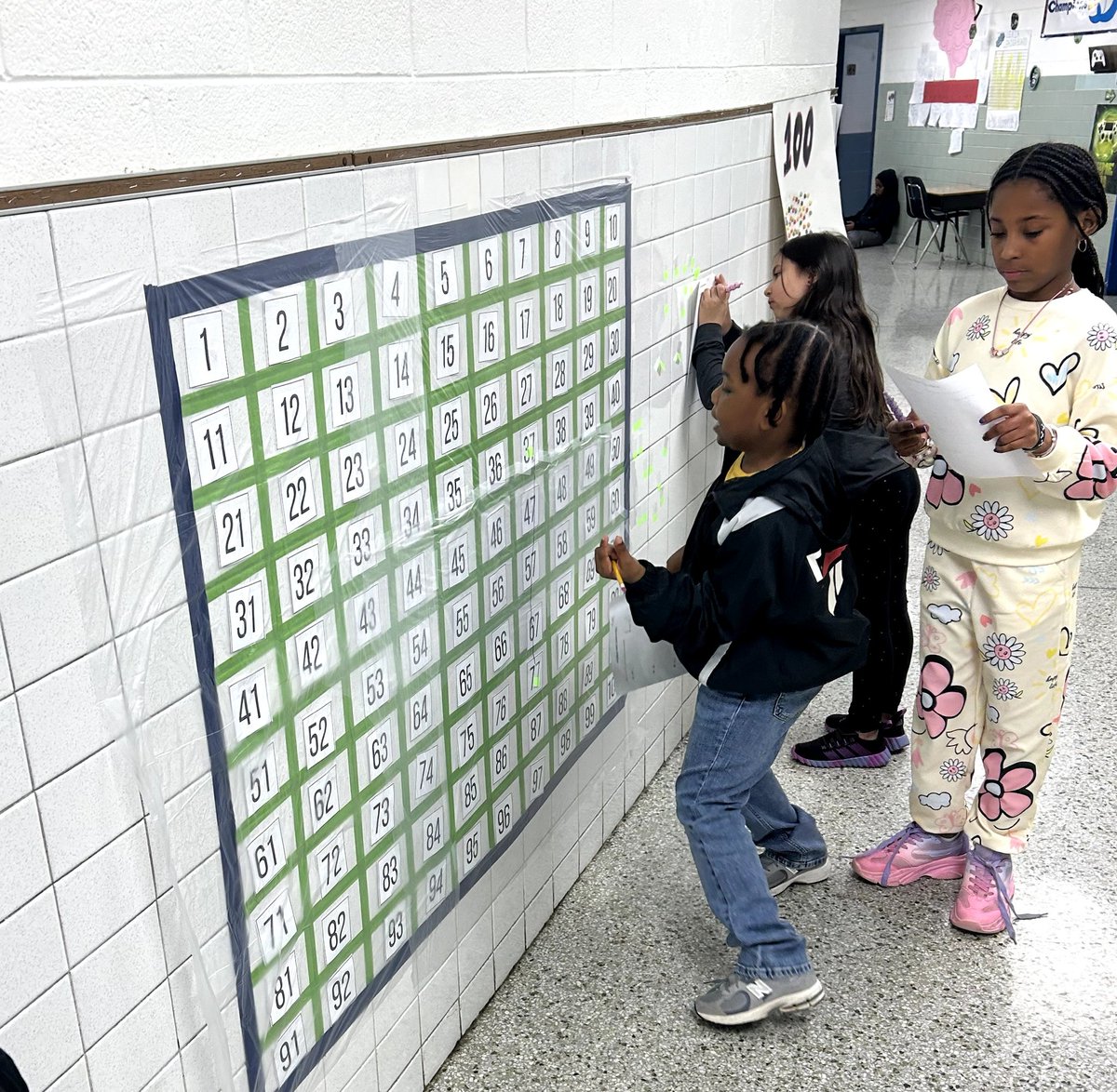 Capt. John Smith Elementary School (@cjsmithsharks) on Twitter photo No seatwork here! Our second graders took advantage of the awesome student-sized hundred charts in the Smith hallways. Students were fully engaged as they applied strategies to determine the difference or sum of two whole numbers.
<a href="/HCS_MathDept/">HCS_Mathematics Department</a>
#weareHCS No seatwork here! Our second graders took advantage of the awesome student-sized hundred charts in the Smith hallways. Students were fully engaged as they applied strategies to determine the difference or sum of two whole numbers.
<a href="/HCS_MathDept/">HCS_Mathematics Department</a>
#weareHCS