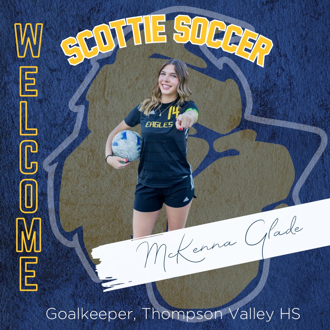 Welcome to Scottie Soccer McKenna! 🖋️⚽️
#ScottieNation #UpTheScotties
