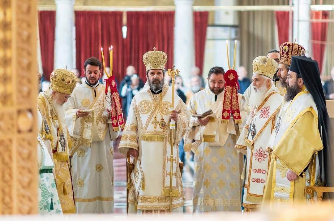 albinkurti's tweet photo. We congratulate the Albanian Orthodox Church on the election of its new Archbishop, Archbishop Joan. His contributions to theological scholarship, the Church, and Albanian society have been significant. We wish him success in leading the Church and strengthening the rich Albanian tradition of interfaith harmony.