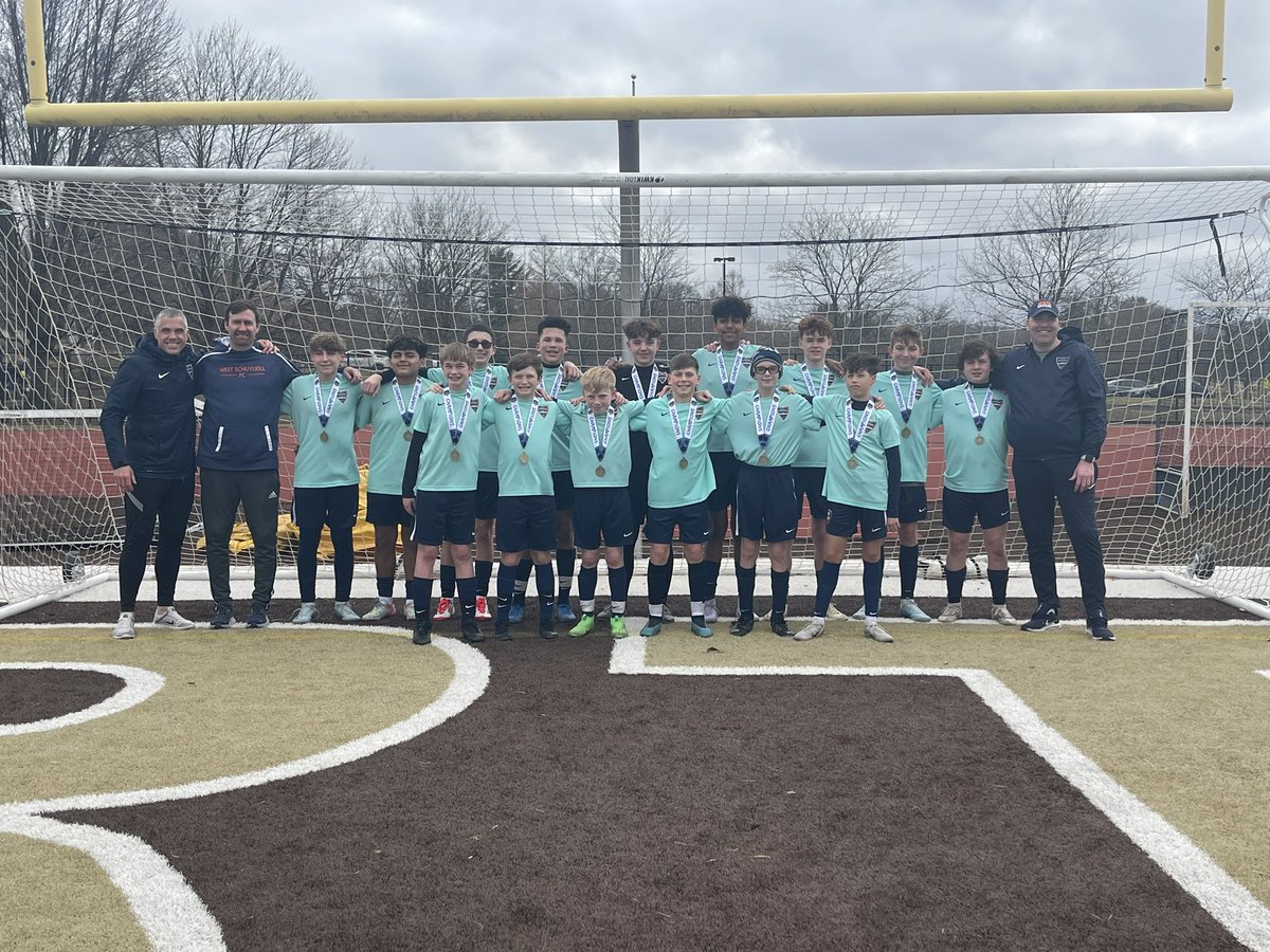 WestSchuylkill's tweet photo. The #WSFC Chaos U14B had a great weekend in Palmyra and Hershey. The Chaos finished group play with a record of 1–0-1. The Chaos won the semi-final match against CASA 2-0. The Chaos played a tough final match and came out on top against Penn FC 1-0.
#orangeandblue #together https://t.co/KeVvAVUS2e