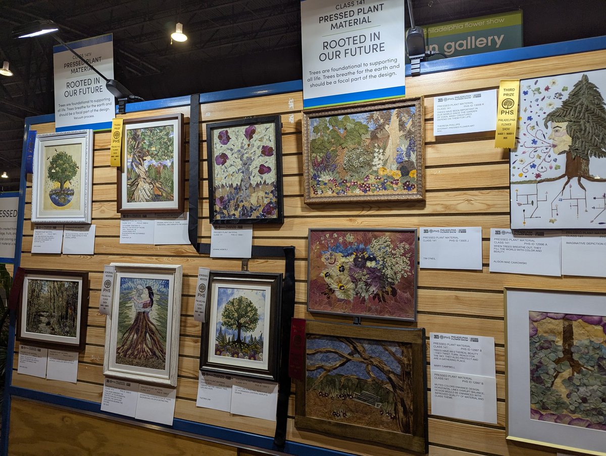 CharliePurrker's tweet photo. Art made with pressed flowers, seeds for sale from some companies like Burpee #palsporch 4/4 https://t.co/NxnmfJe70n