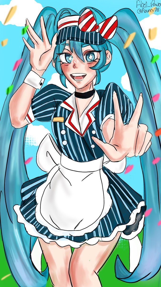 Hatsune miku mesmerizer #Vocaloid #HatsuneMikuArt #HatsuneMiku #Mesmerizer
