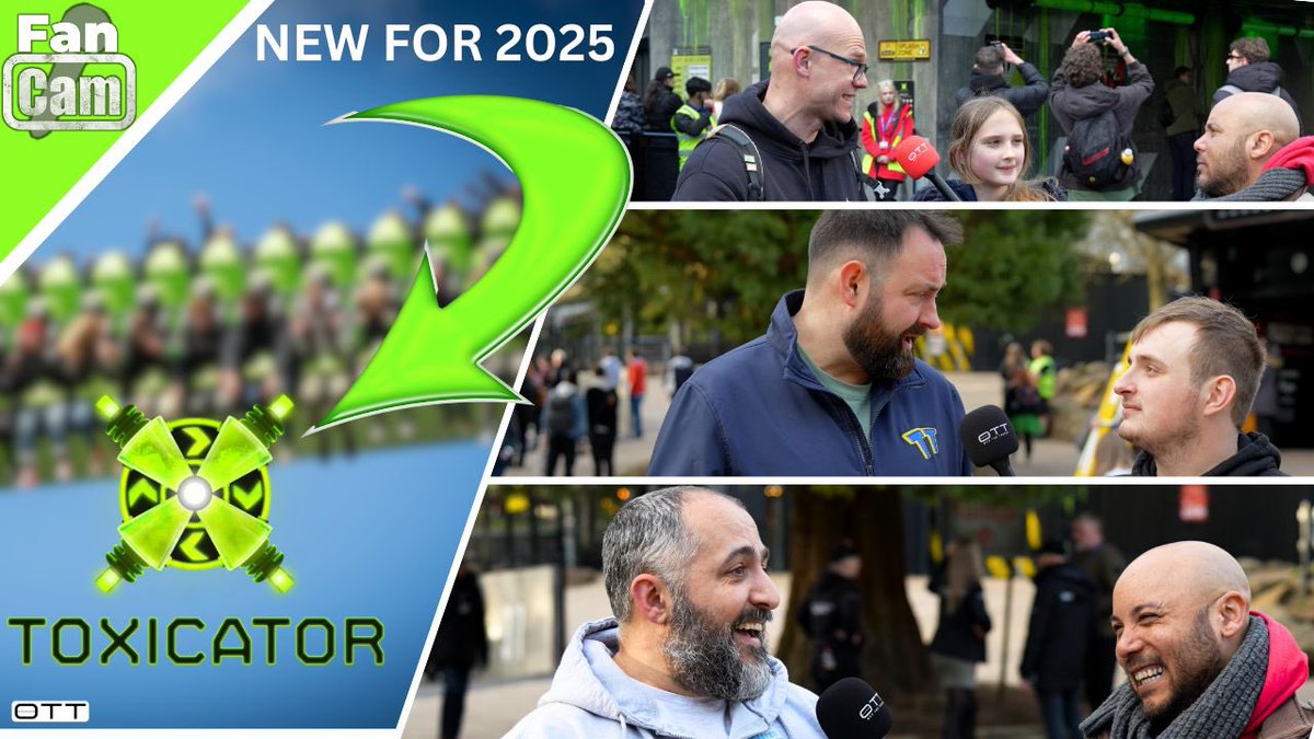Fan Cam from Toxicator’s Opening Out Now! 🚨

YOUR FIRST REACTIONS on Alton Towers' NEW Flat Ride - Riding Toxicator (Fan Cam)
youtu.be/neeWeU75S5I