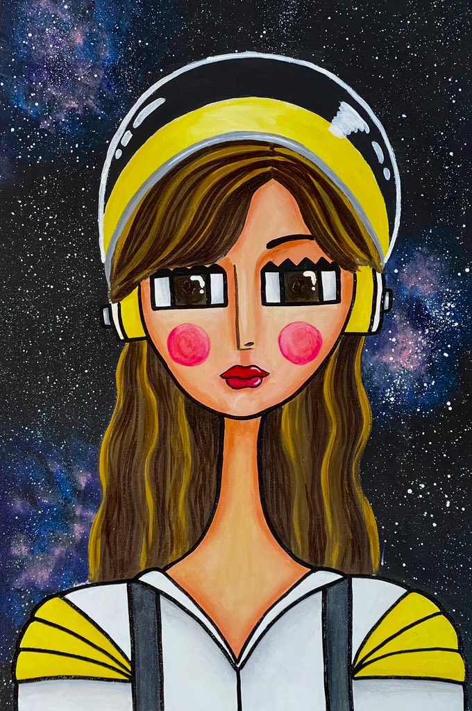 sama_art_2's tweet photo. Gn dear friends ✨
My collaboration with my artist friend @Remartnft is available on #Objectcom
✨ Stella, Daughter of the Stars ✨
👩🏻🚀 6/10 Ed
🚀 1.5 $XTZ
#NFTCommunity #NFTartist https://t.co/ysqhRIwkln