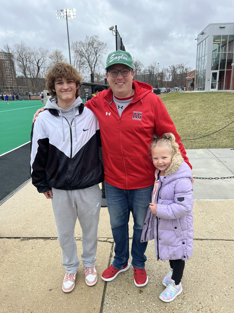 justincholbrook's tweet photo. Full circle educator moment today. Taught these two kids back in 4th grade &amp; I am immensely proud of them both. JJ playing for @MarylandWLax &amp; Alex about to graduate from @BoysLatinSchool. Honored to have them meet my daughter! #BmoreEdchat https://t.co/2W2ALUq4Cb