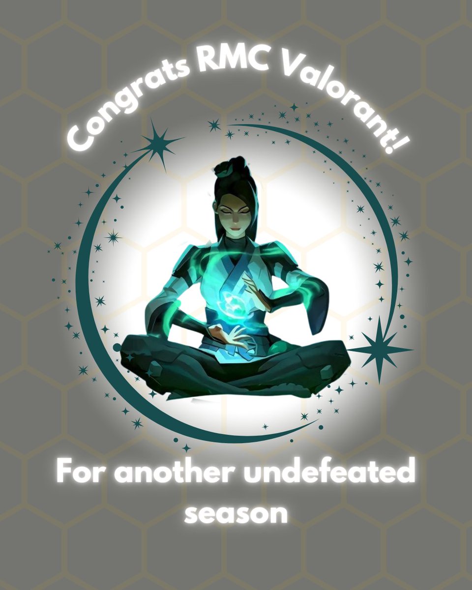 It is crazy to think that another amazing season has gone by for the RMC Valorant team this year! Once more, congrats to our RMC Val team for another undefeated season.

#RMCEsports #esports #videogames #gaming #undefeated #valorant #riotgames #yellowjackets