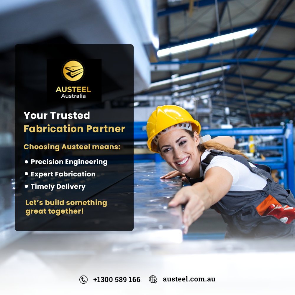 AusteelA41912's tweet image. Partner with Austeel for precision engineering, expert fabrication, and timely delivery—let’s build greatness together!
#TrustedFabrication #SteelExperts #PrecisionEngineering #Austeel #StructuralSteel #BuildingStrong #ExpertFabrication #DurableSteel #MetalWorks #ReliableSteel