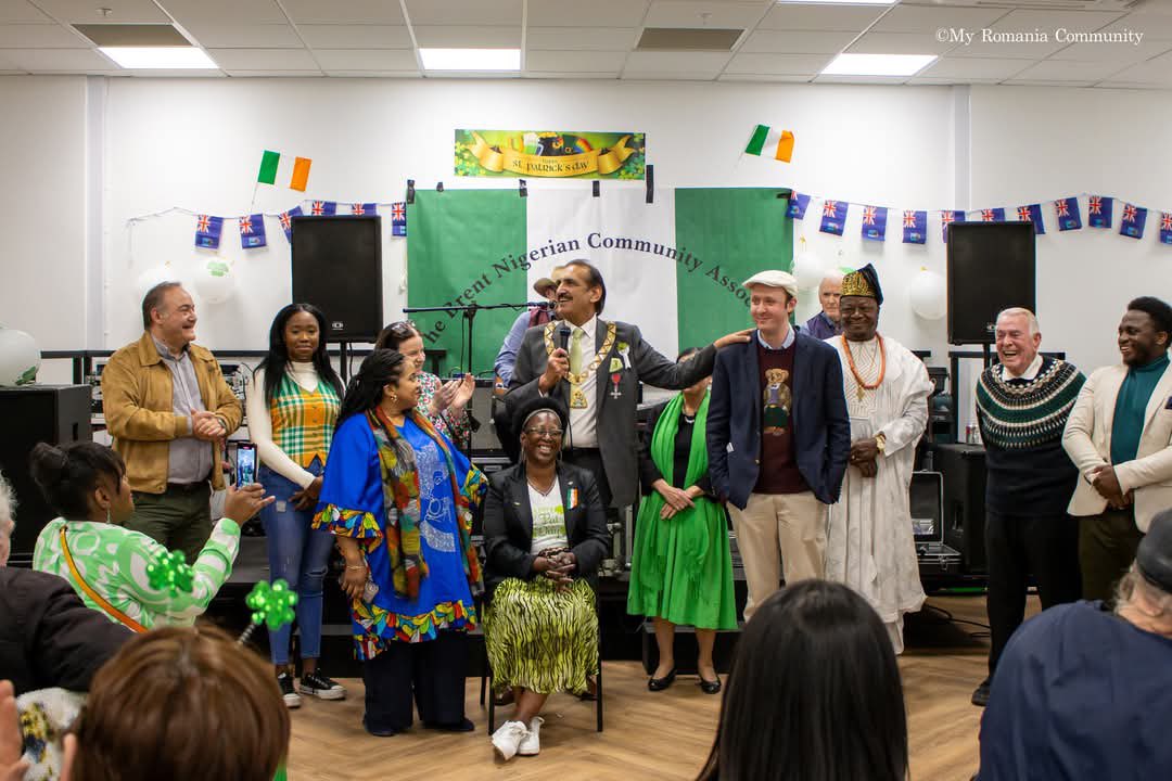 Rou_Community's tweet photo. 🇮🇪☘️@Ro_Community was honoured to attend the Brent Pre-St. Patrick’s Day Celebration, embracing Irish, Montserratian and Nigerian culture! A day of music, speeches and unity, highlighting Brent’s vibrant diversity. 

See more here 👉 https://t.co/cGBi7jHhyu https://t.co/H6yq9VO6gz