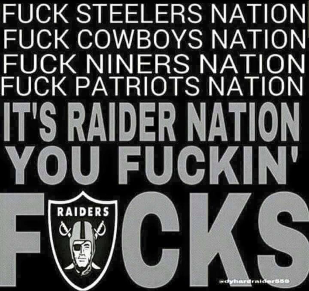 ZombieRaider707's tweet photo. 💯 Just to be clear.
#RaiderNation https://t.co/88KdZF9Y1K