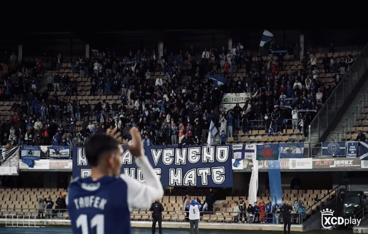 Taaufek_11's tweet photo. No hay veneno que nos mate 💙 @XerezCD_OFICIAL https://t.co/ZfocvlNs4M
