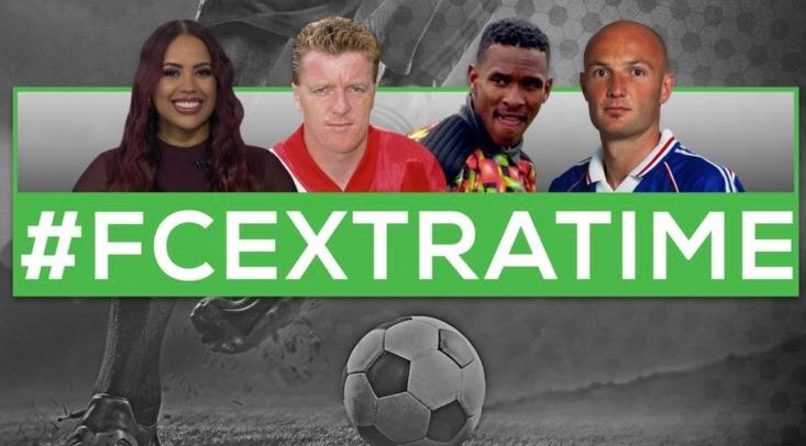 Alexis Nunes (@alexisenunes) on Twitter photo A LOT to unpack on today’s episode of <a href="/ESPNFC/">ESPN FC</a> - and we need your questions again for EXTRA TIME.
Send them in for <a href="/ShakaHislop/">Shaka Hislop</a> Stevie Nicol and <a href="/FrankLeboeuf1/">Frank Leboeuf</a> below! 👇🏾 A LOT to unpack on today’s episode of <a href="/ESPNFC/">ESPN FC</a> - and we need your questions again for EXTRA TIME.
Send them in for <a href="/ShakaHislop/">Shaka Hislop</a> Stevie Nicol and <a href="/FrankLeboeuf1/">Frank Leboeuf</a> below! 👇🏾