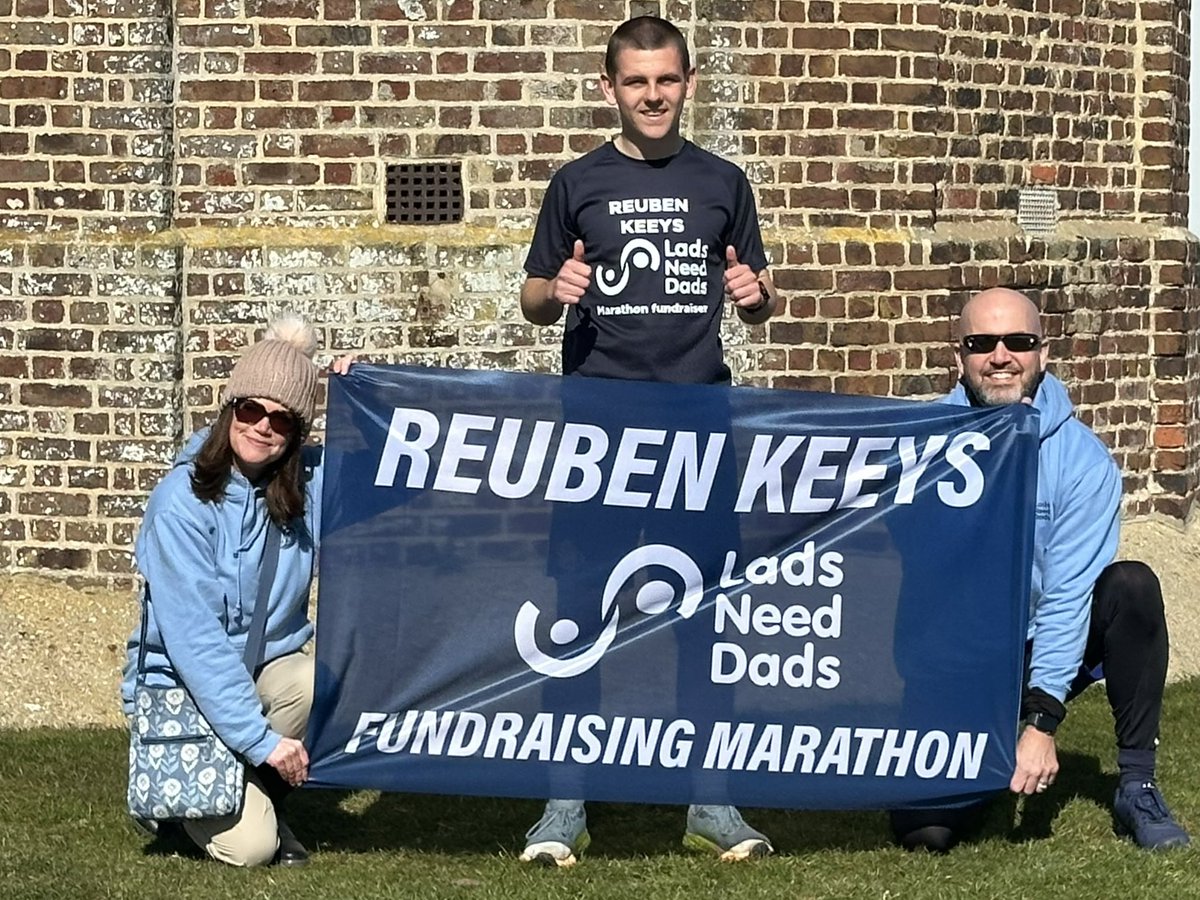 Lads Need Dads (@sshaljean) on Twitter photo The boy did good! 🙌🏼 Reuben completed his first ever solo marathon today in 4hrs 51 minutes. 👏🏼 raising a fantastic £1947.75 for Lads Need Dads! We are so proud of him and we know his Dad would be too. 😊 <a href="/MBCoalition/">Men & Boys Coalition</a> <a href="/APPGMenBoys/">APPG Men&Boys</a> <a href="/csjthinktank/">The Centre for Social Justice</a> <a href="/BBCEssex/">BBC Essex</a> The boy did good! 🙌🏼 Reuben completed his first ever solo marathon today in 4hrs 51 minutes. 👏🏼 raising a fantastic £1947.75 for Lads Need Dads! We are so proud of him and we know his Dad would be too. 😊 <a href="/MBCoalition/">Men & Boys Coalition</a> <a href="/APPGMenBoys/">APPG Men&Boys</a> <a href="/csjthinktank/">The Centre for Social Justice</a> <a href="/BBCEssex/">BBC Essex</a>