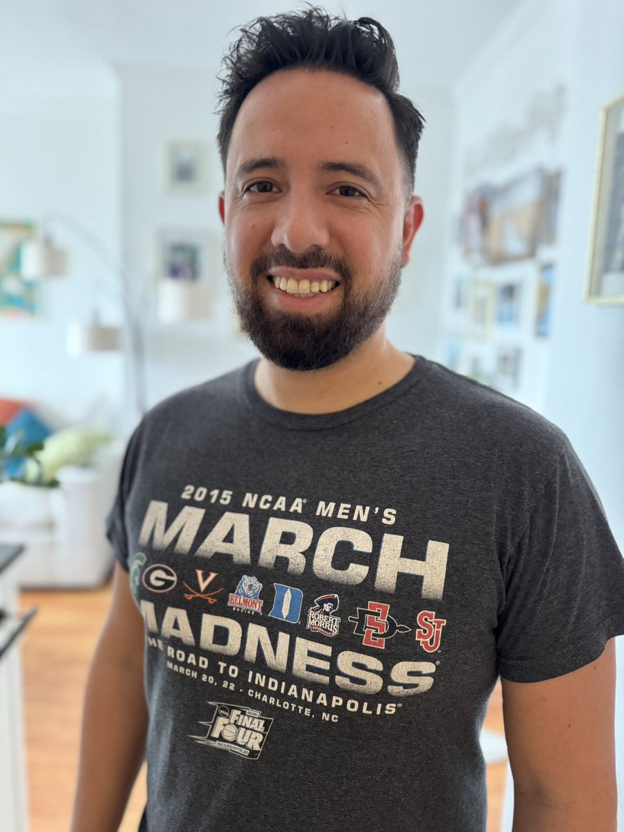 Got this shirt 10 years ago. It’s about time for a fresh new one. #sjubb