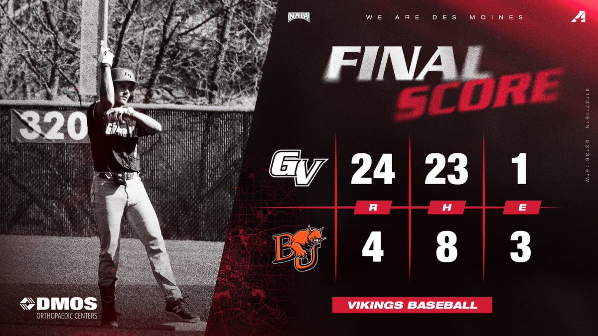⚾️| FINAL | BRINKERS BOYS IN ACTION

GVU 24 - BU 4 

#WEAREDSM