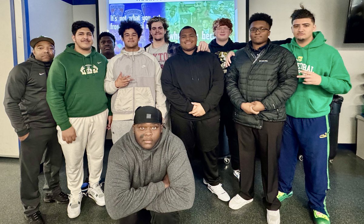 Kaiden Martin (@kaidenmartin26) on Twitter photo Great meeting with <a href="/CathedralFBall/">Cathedral Football</a> today.
Pitbull security.
<a href="/Coachpeebs/">Bill Peebles</a> <a href="/irishpanzer/">Matt Panzer</a> <a href="/Edward_Holloran/">Edward Holloran III</a> <a href="/bkoers/">Bob Koers</a> <a href="/CoachJVaughn/">Jamie Vaughn</a> <a href="/N_Blevins57/">Nolan Blevins</a> <a href="/RealTreyJeff/">Bobby Jefferson III (Trey)</a> Great meeting with <a href="/CathedralFBall/">Cathedral Football</a> today.
Pitbull security.
<a href="/Coachpeebs/">Bill Peebles</a> <a href="/irishpanzer/">Matt Panzer</a> <a href="/Edward_Holloran/">Edward Holloran III</a> <a href="/bkoers/">Bob Koers</a> <a href="/CoachJVaughn/">Jamie Vaughn</a> <a href="/N_Blevins57/">Nolan Blevins</a> <a href="/RealTreyJeff/">Bobby Jefferson III (Trey)</a>