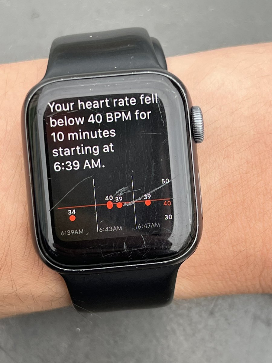 Down to 34 must’ve been a really good dream