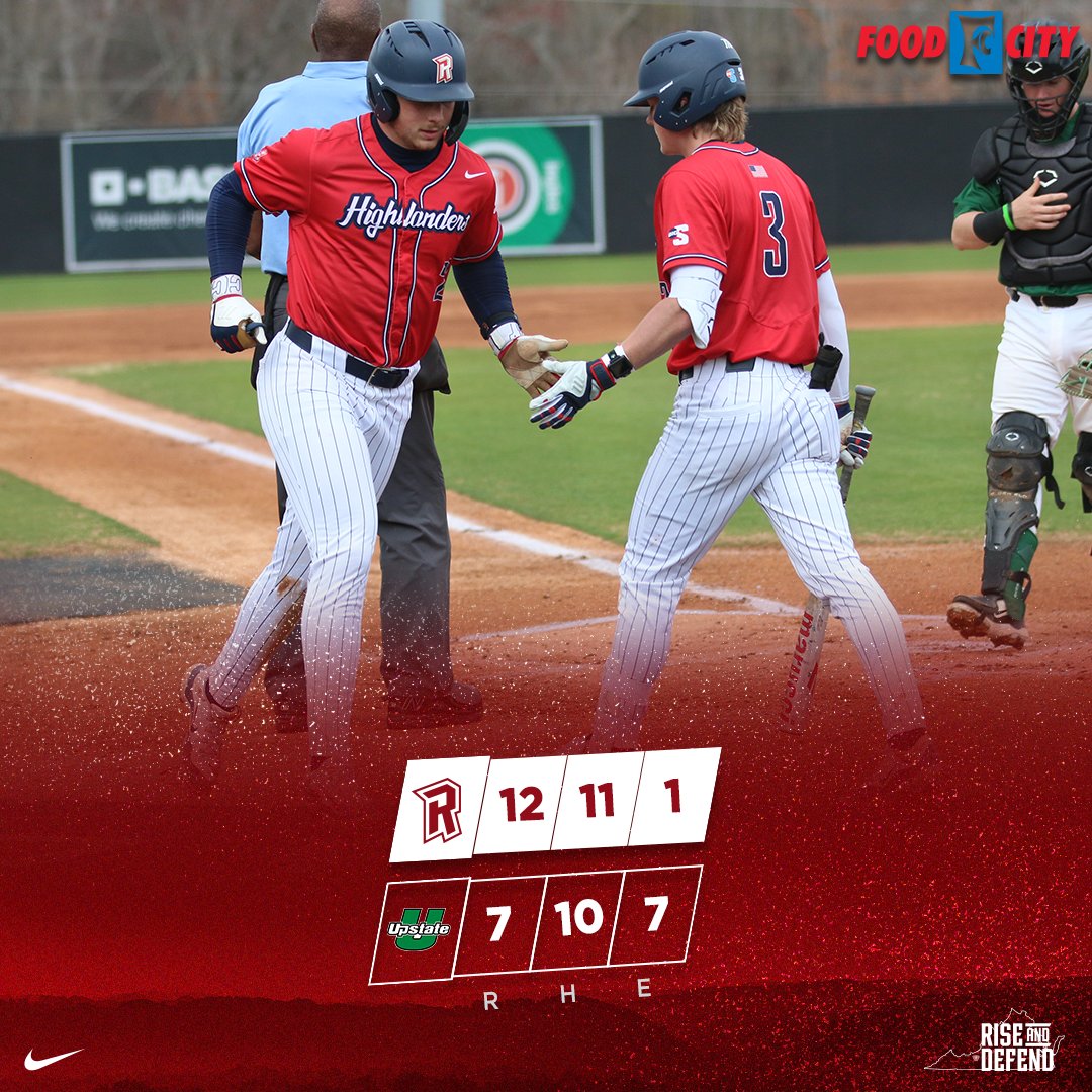 𝐇𝐎𝐖 '𝐁𝐎𝐔𝐓 𝐓𝐇𝐄𝐌 𝐇𝐈𝐆𝐇𝐋𝐀𝐍𝐃𝐄𝐑𝐒!?!

First <a href="/BigSouthSports/">Big South Conference</a> opening sweep since 2012 🧹