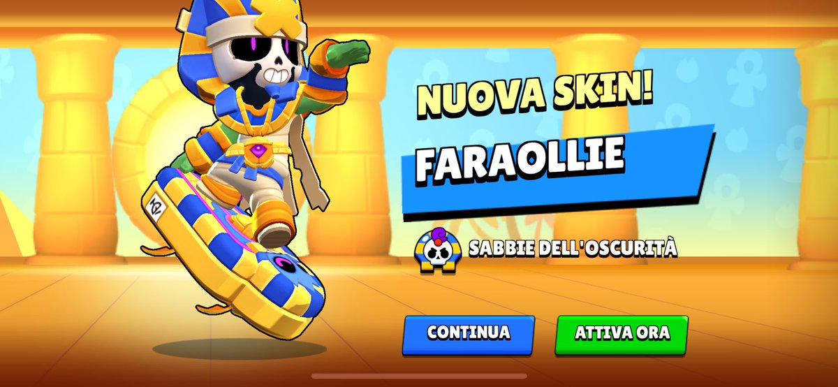 🎁 6x Pharaollie Giveaway 

💘 Skin + Pin + Icon Profile

❓How to enter❓

📌 Follow, like &amp; Retweet 🔄

🏆 Winners will be selected randomly in 5 days

🥰 Thanks for using my code VAMOS in game 

#PharaollieGiveaway #GiftedBySupercell