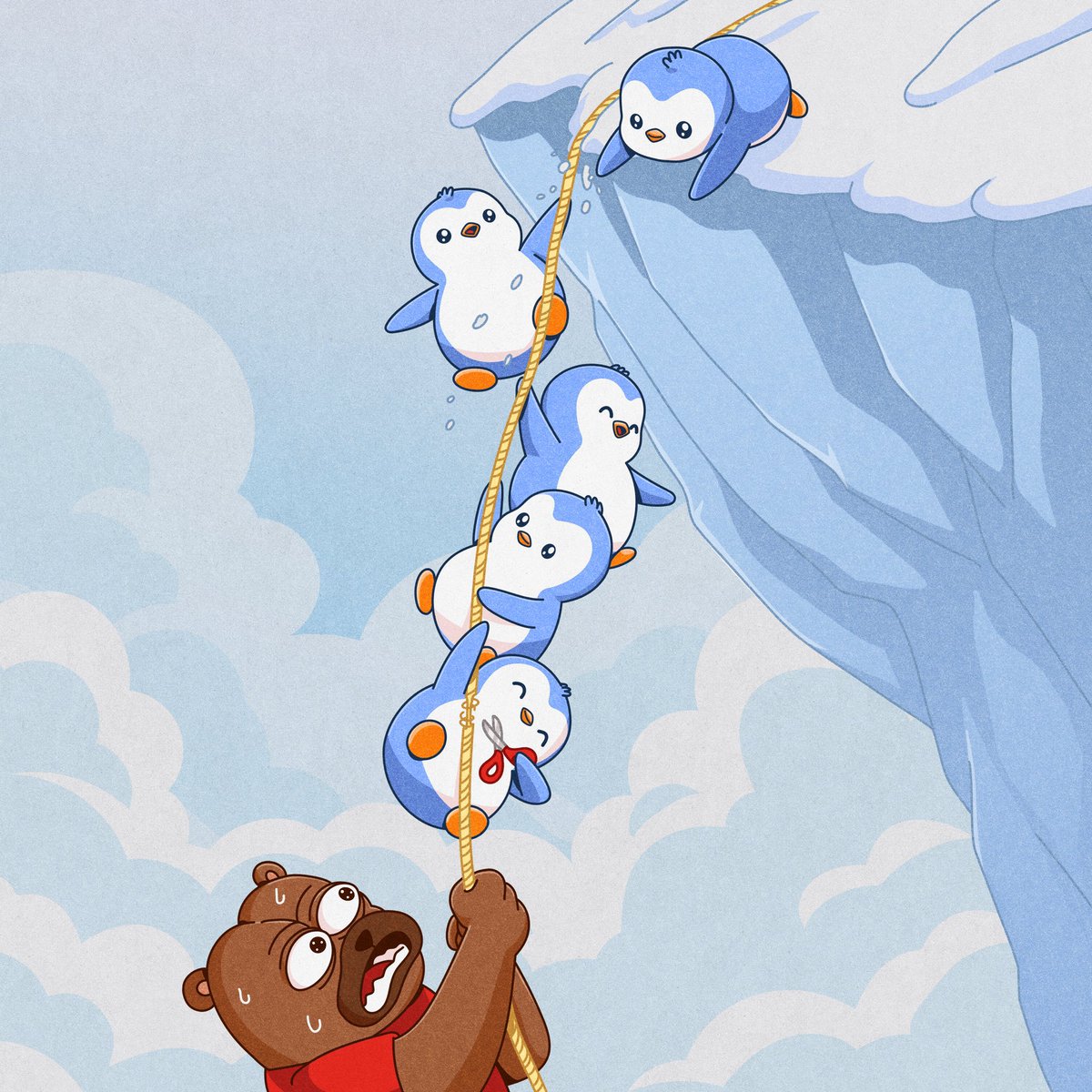 If you’re ready to hunt down $PENGU shorters with size, drop a DM, setting up a team right now and already got good size.