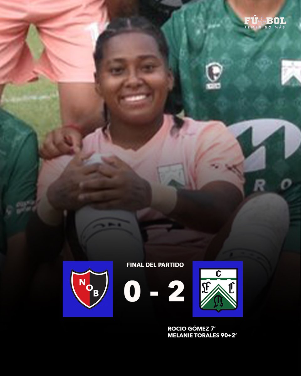 ¡TRIUNFO DE FERRO! 

Ferro Carril Oeste venció de visita a Newell's por la fecha 6 del Torneo Argentino 🇦🇷

En Ferro, la arquera ecuatoriana 🇪🇨 Andrea Morán fue titular en el encuentro. 

#VivimosTuPasión | #FútbolFemenino