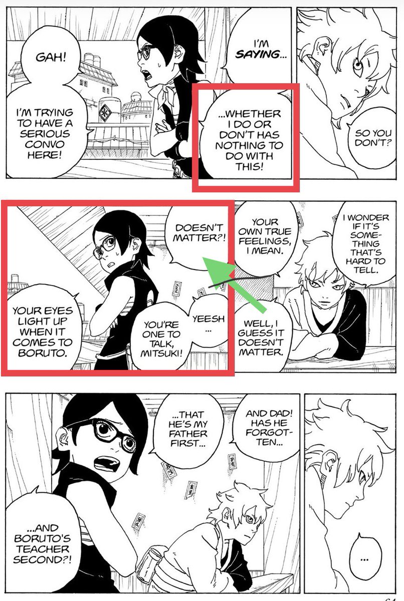 It is what it is—Boruto belongs to Sarada.

#borusara #saradauchiha #Borutouzumaki #BorutoTwoBlueVortx