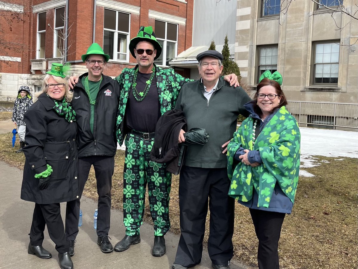 Councillor Lesley Parnell (@lesleyparnell) on Twitter photo Happy St Patrick’s Day parade. <a href="/CityPtbo/">City of Peterborough</a> @PtboCounty. Despite 👎 weather forecast - well attended ☘️❤️Stunning Irish parade shawl purchased at Craftworks at the Barn. Plus. The Irish ☘️ luck held off the rain for the majority of the parade. <a href="/MayorPtbo/">City of Peterborough Mayor</a> Happy St Patrick’s Day parade. <a href="/CityPtbo/">City of Peterborough</a> @PtboCounty. Despite 👎 weather forecast - well attended ☘️❤️Stunning Irish parade shawl purchased at Craftworks at the Barn. Plus. The Irish ☘️ luck held off the rain for the majority of the parade. <a href="/MayorPtbo/">City of Peterborough Mayor</a>