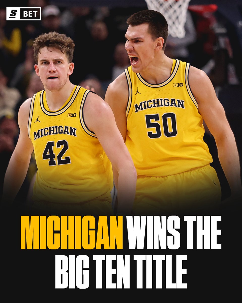 THE MICHIGAN WOLVERINES ARE BIG TEN CHAMPIONS!!!!! 🟡🟡🟡🟡

✅ UM +4.5 
✅ U 152.5